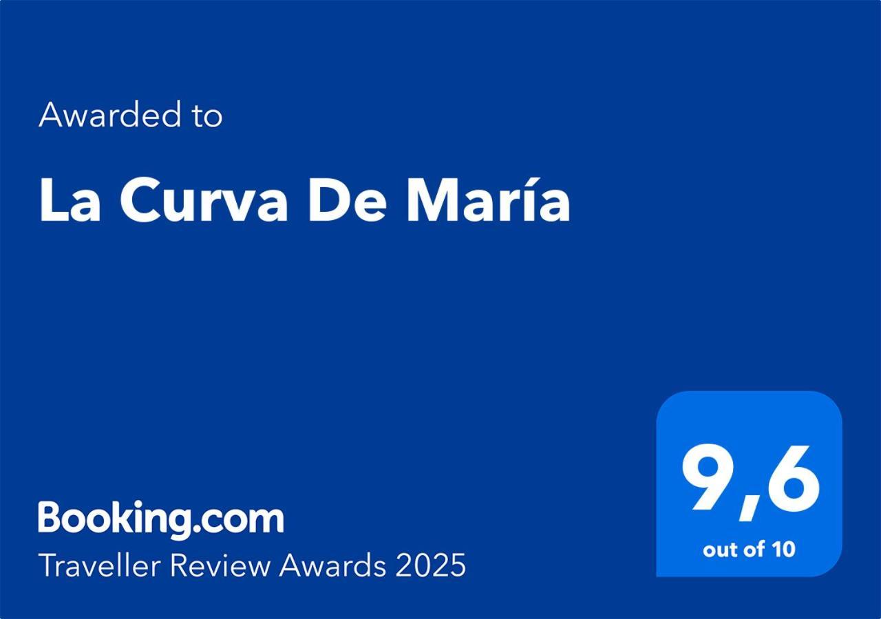 La Curva De Maria Pensionat Terán Exteriör bild